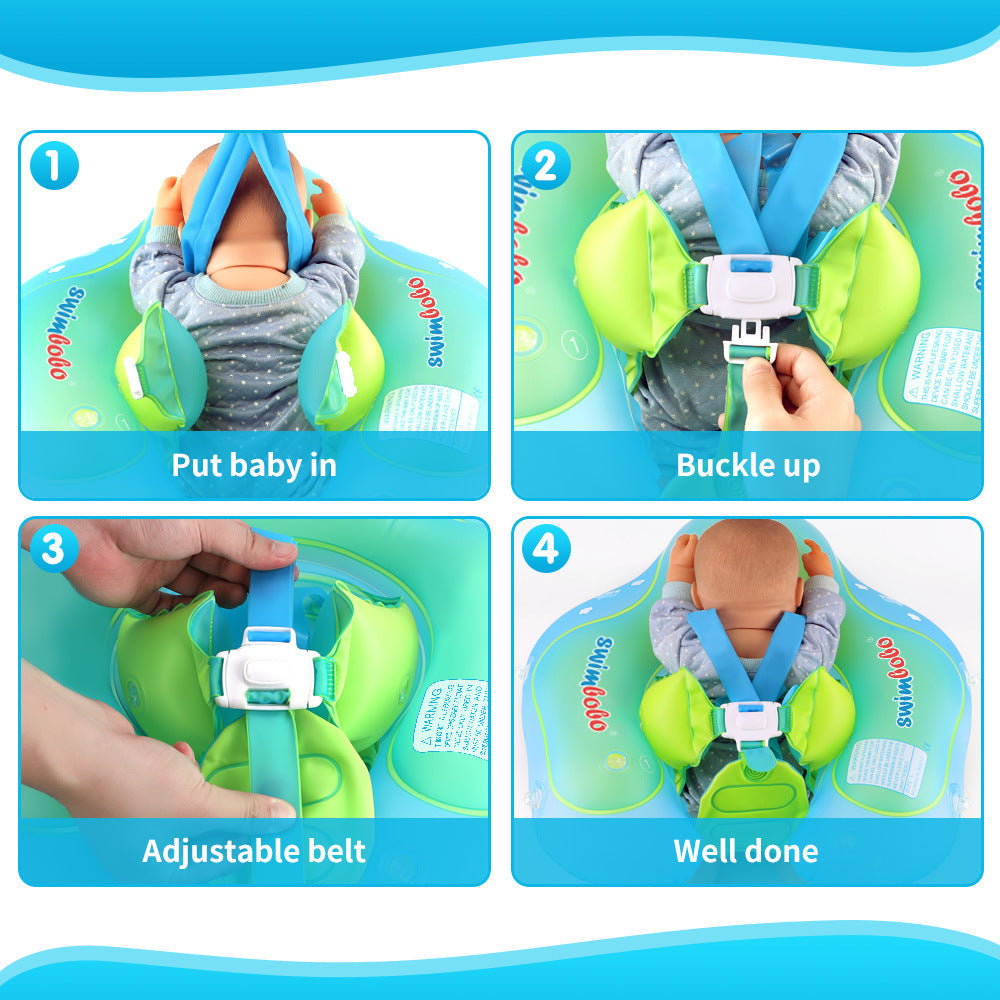 Baby New Non- inflatable Baby Swimming ring Pool toys